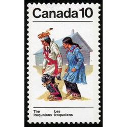 canada stamp 581ii iroquoian couple 10 1976