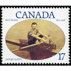 canada stamp 862i ned hanlan 17 1980