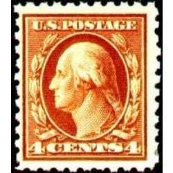 us stamp postage issues 427 washington 4 1914