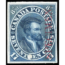 canada stamp 19pi jacques cartier 17 1859 m vf 001