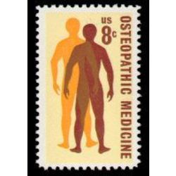 us stamp 1469 osteopathic medicine 8 1972