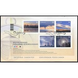 canada stamp 3111 weather wonders 4 25 2018 FDC