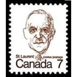 canada stamp 592ii louis st laurent 7 1974