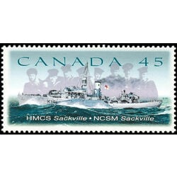 canada stamp 1762 hmcs sackville 45 1998