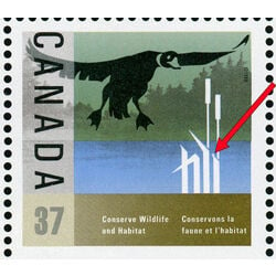 canada stamp 1204i duck landing 37 1988