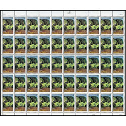 us stamp postage issues 3088 young corn by grant wood 32 1996 M PANE