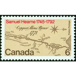 canada stamp 540i samuel hearne 6 1971