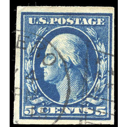 us stamp postage issues 347 washington 5 1908