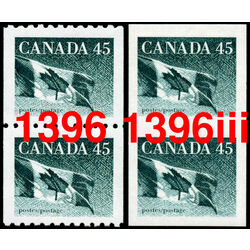 canada stamp 1396iii canada flag 45 1995