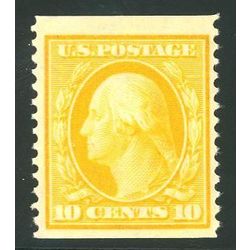 us stamp postage issues 356 washington 10 1909