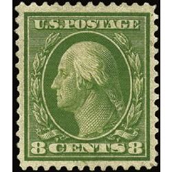 us stamp 363 washington 8 1909