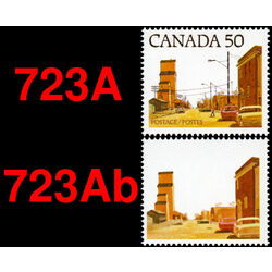 canada stamp 723ab prairie street scene 50 1978