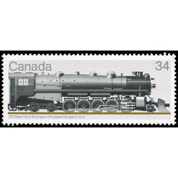 canada stamp 1119ii cp class t1a 2 10 4 type 34 1986