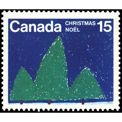 canada stamp 679t1 christmas trees 15 1975