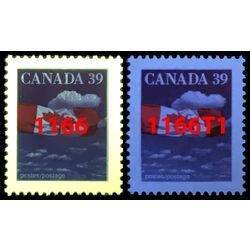 canada stamp 1166t1 flag over clouds 39 1989