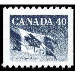 canada stamp 1194ct1 flag 40 1990