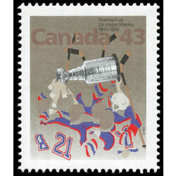 canada stamp 1460t1 stanley cup 43 1993