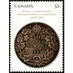 canada stamp 2274 50 coin from 1908 52 2008