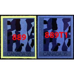 canada stamp 889t1 untitled no 6 35 1981