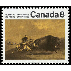 canada stamp 562ii buffalo chase 8 1972