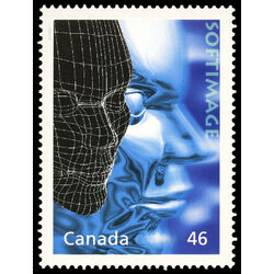 canada stamp 1818b softimage animation software 46 1999