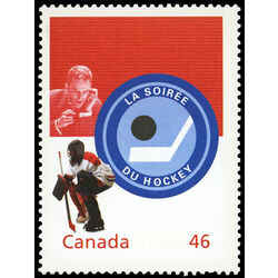 canada stamp 1819d la soiree du hockey 46 1999