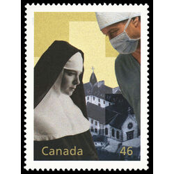 canada stamp 1823a from the hospitalieres de quebec to medicare 46 2000