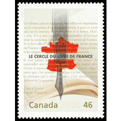 canada stamp 1828c le cercle du livre de france book club 46 2000