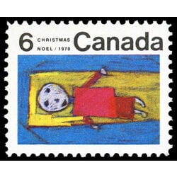 canada stamp 524i christ child 6 1970