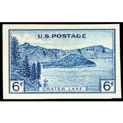 us stamp postage issues 761 crater lake 6 1935