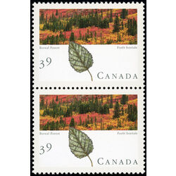 canada stamp 1286i boreal forest 1990