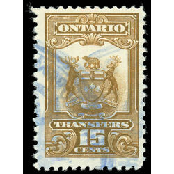 canada revenue stamp ost5 stock transfer tax stamps 15 1910