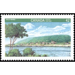 canada stamp 1407aiii ville marie 42 1992