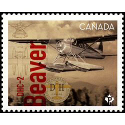 canada stamp 3355b dhc 2 beaver 2022