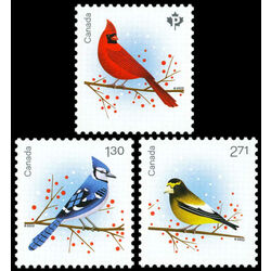 canada stamp 3363a c holiday birds 2022