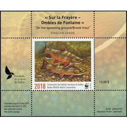 quebec wildlife habitat conservation stamp qw31aa brook trout 12 2018