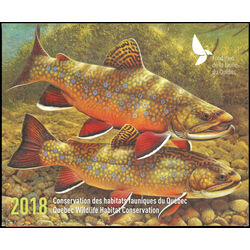 quebec wildlife habitat conservation stamp qw31aa brook trout 12 2018