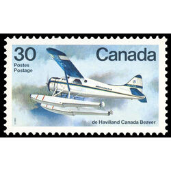 canada stamp 970i de havilland canada beaver 30 1982