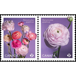 canada stamp 3372i ranunculus 2023