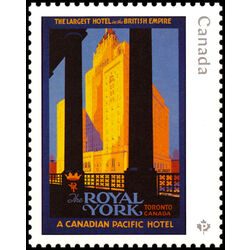 canada stamp 3333b the royal york 2022