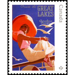 canada stamp 3333c cruise the great lakes 2022