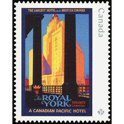 canada stamp 3335i the royal york 2022