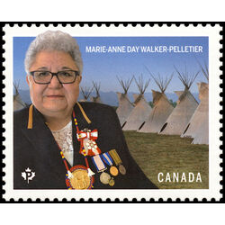 canada stamp 3339a marie anne day walker pelletier 2022