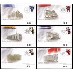 canada stamp 2787a f original six 2014 FDC