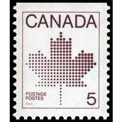 canada stamp 940 maple leaf 5 1982