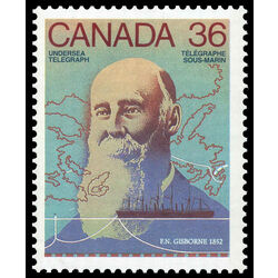 canada stamp 1138i f n gisborne undersea cable 1852 36 1987