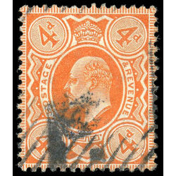 great britain stamp 144 king edward vii 1910 U VG 002