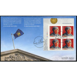 canada stamp 2370 leblanc s official portrait 57 2010 FDC UL