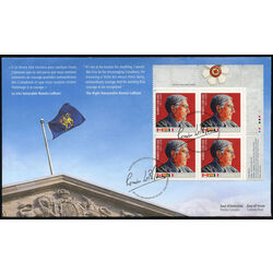 canada stamp 2370 leblanc s official portrait 57 2010 FDC UR