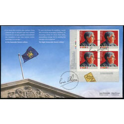 canada stamp 2370 leblanc s official portrait 57 2010 FDC LL